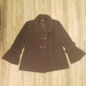 Mina Caelli Black Womans Coat
